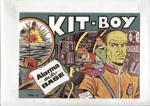 Comics: Facsimil: Kit Boy primera serie, numero 12: Alarma en la base - Alan Doyer